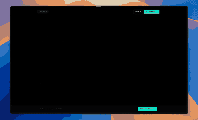 TEZELA screenshot 1