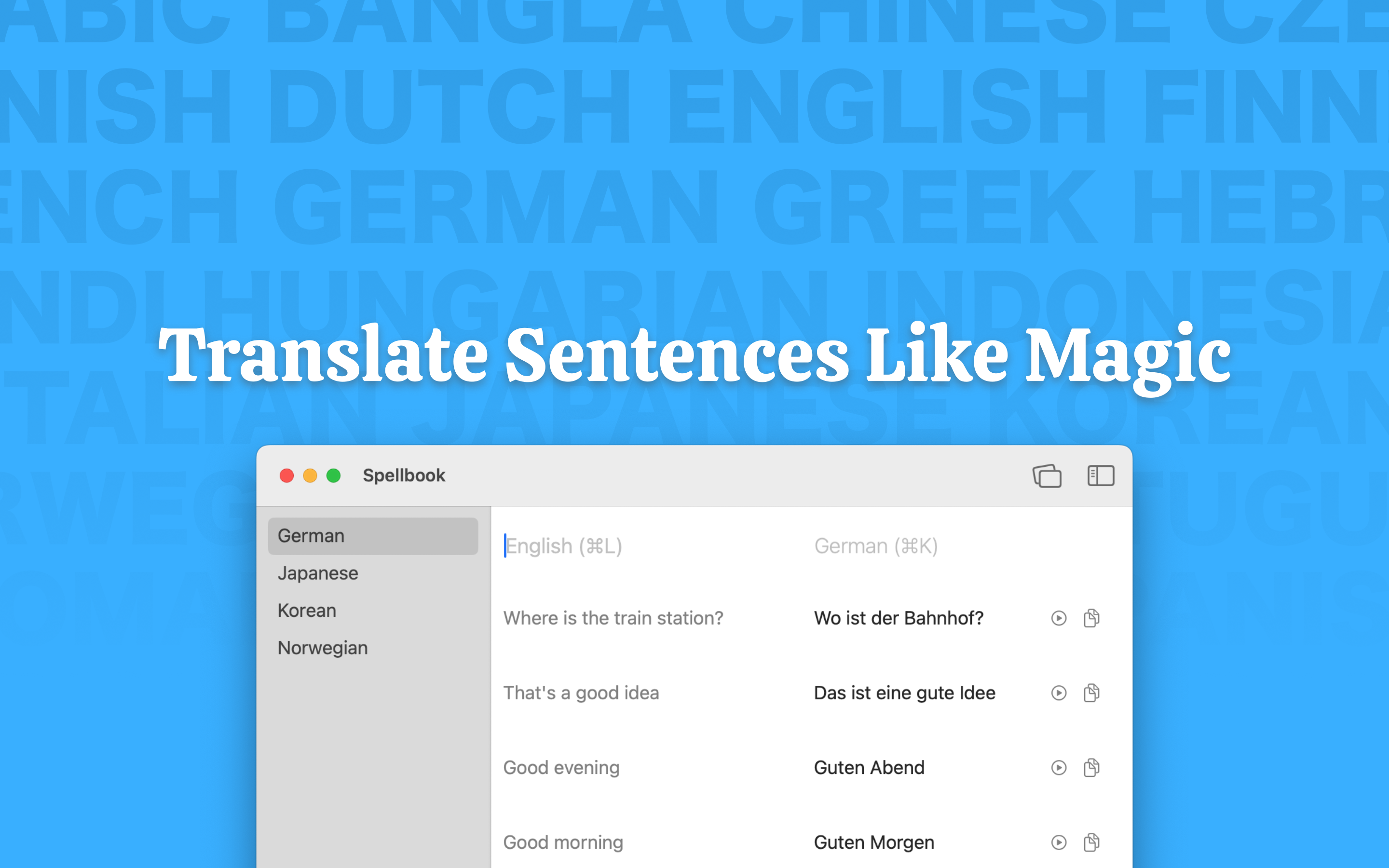 Translator Spellbook screenshot 1