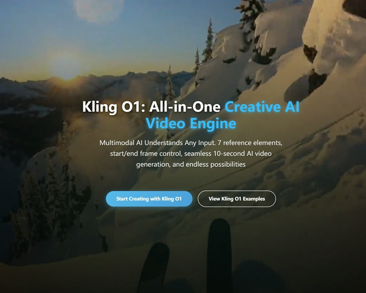 Kling O1 screenshot 1
