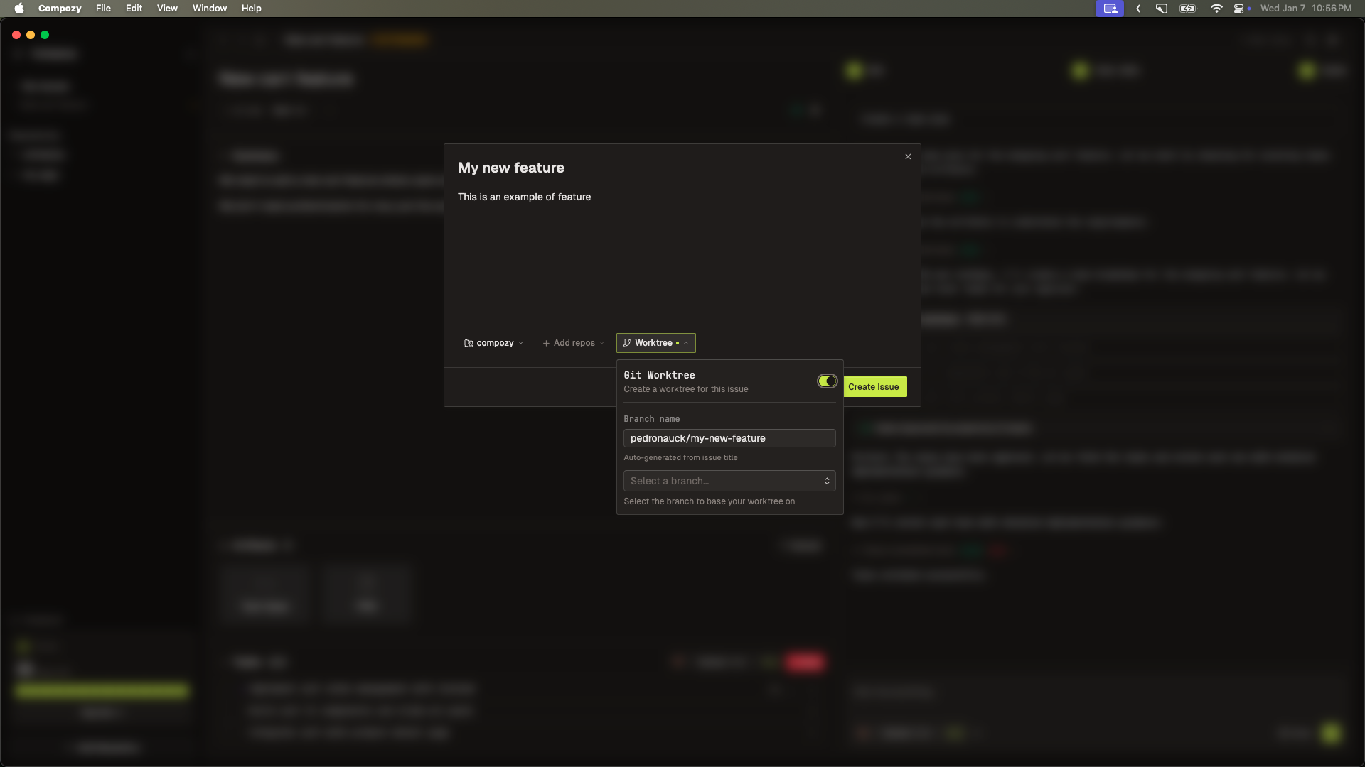 Compozy screenshot 2