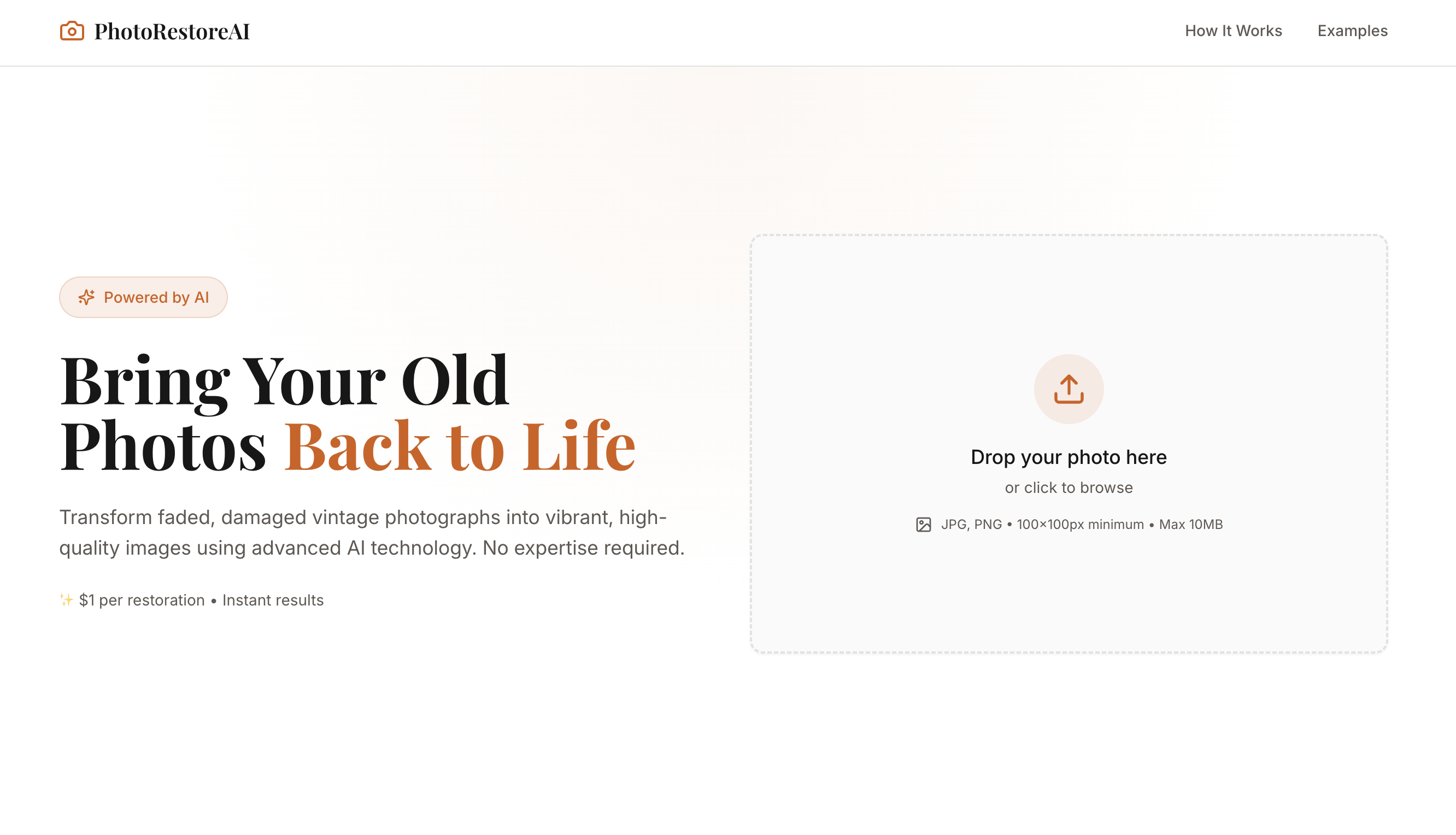 PhotoRestoreAI screenshot 2
