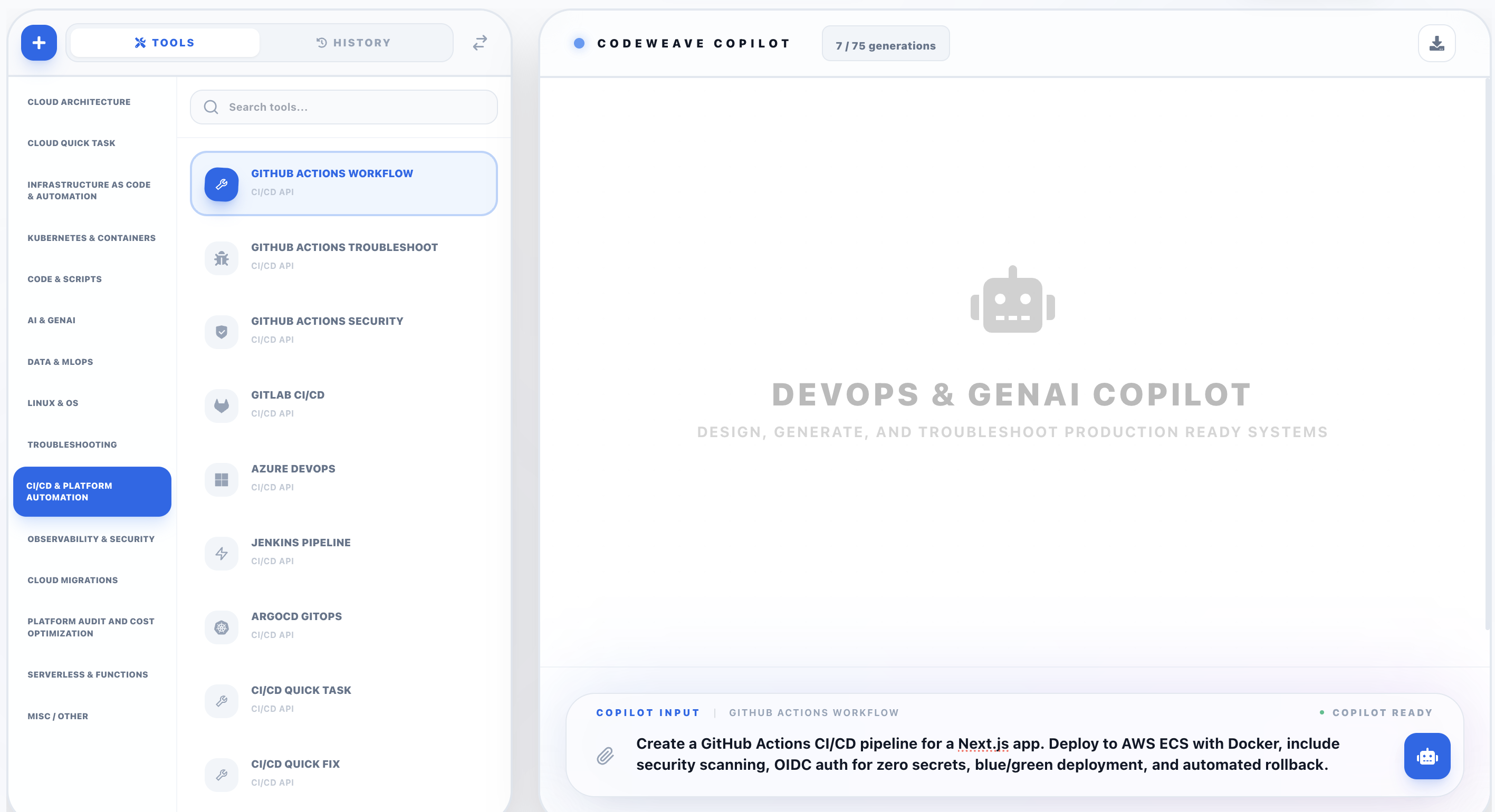 CodeWeave screenshot 3