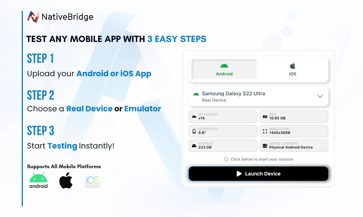 NativeBridge screenshot 2