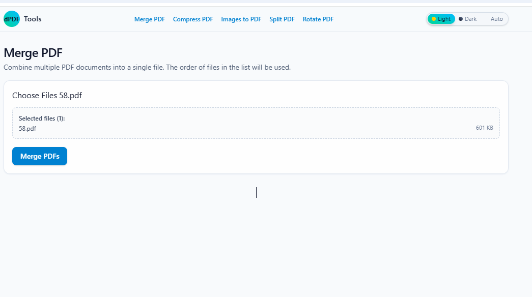 MyPDFTools screenshot 2