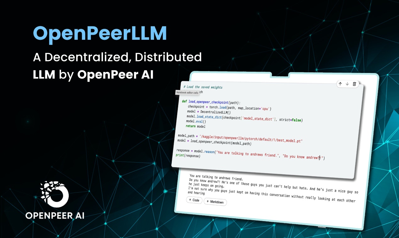 OpenPeerLLM screenshot 2
