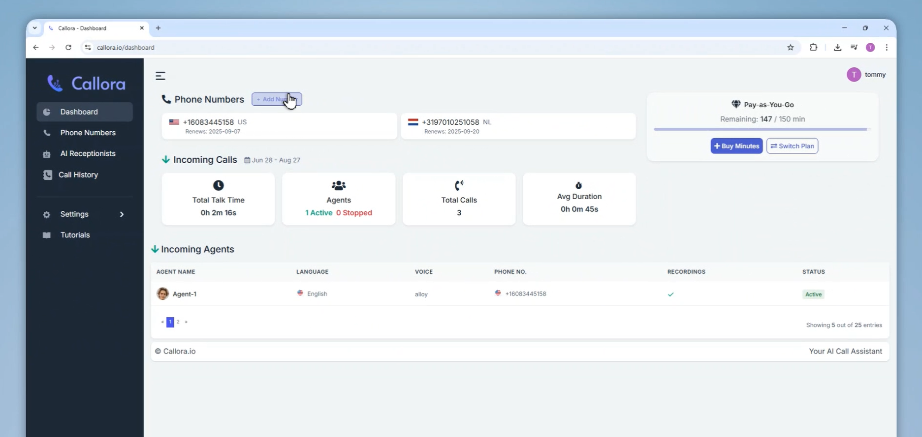 Callora screenshot 3