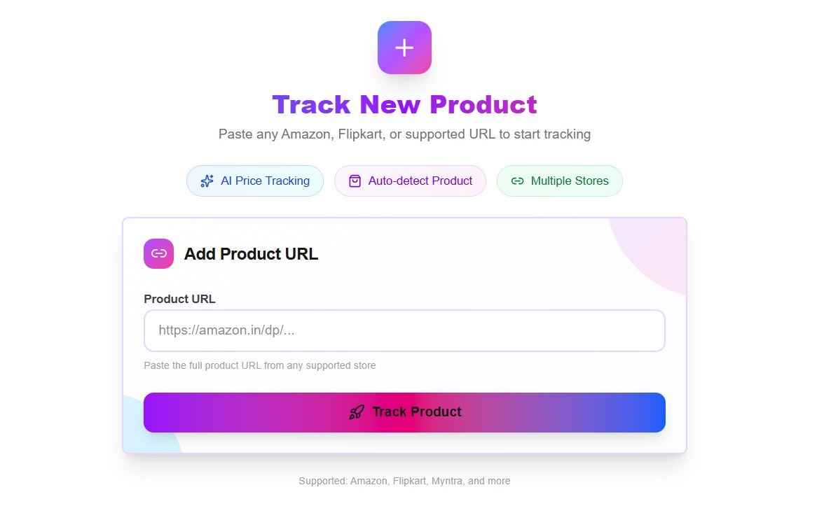 PriceTracker AI screenshot 1