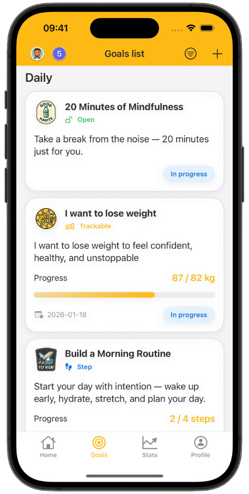 Goalzee - Your AI Habit Coach screenshot 5