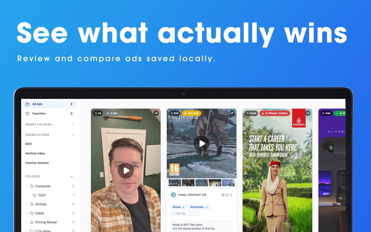 Ad Swipe Local screenshot 3