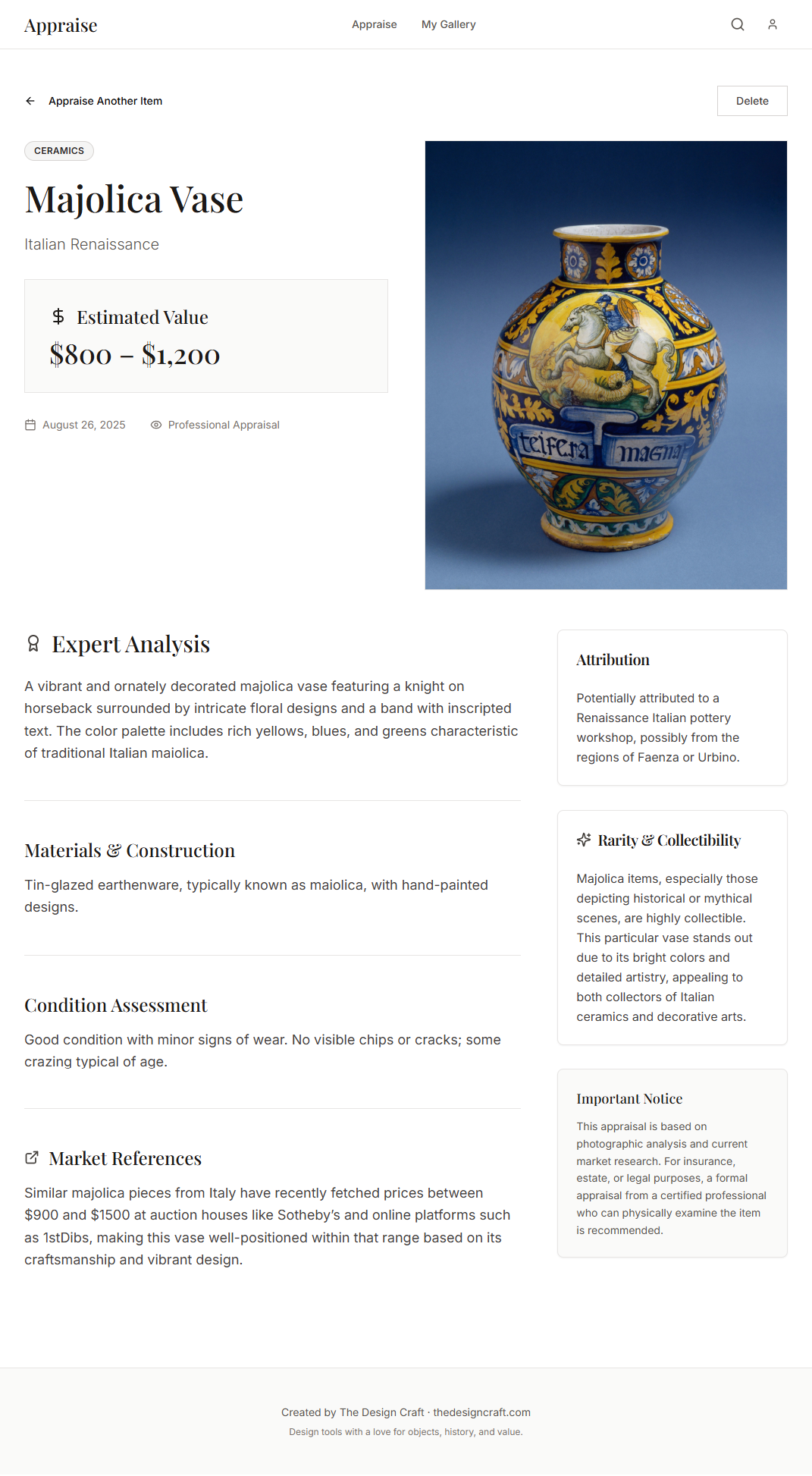 Appraise It screenshot 1