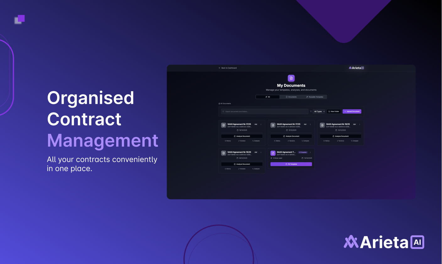 Arieta AI screenshot 2