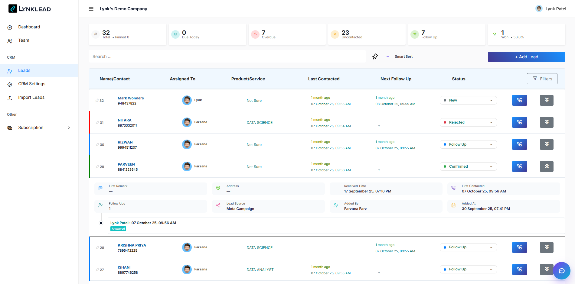Lynklead screenshot 2