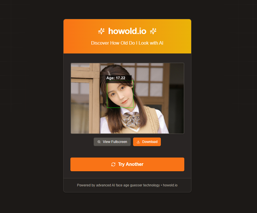 How Old Do I Look? Free AI Age Detector screenshot 1