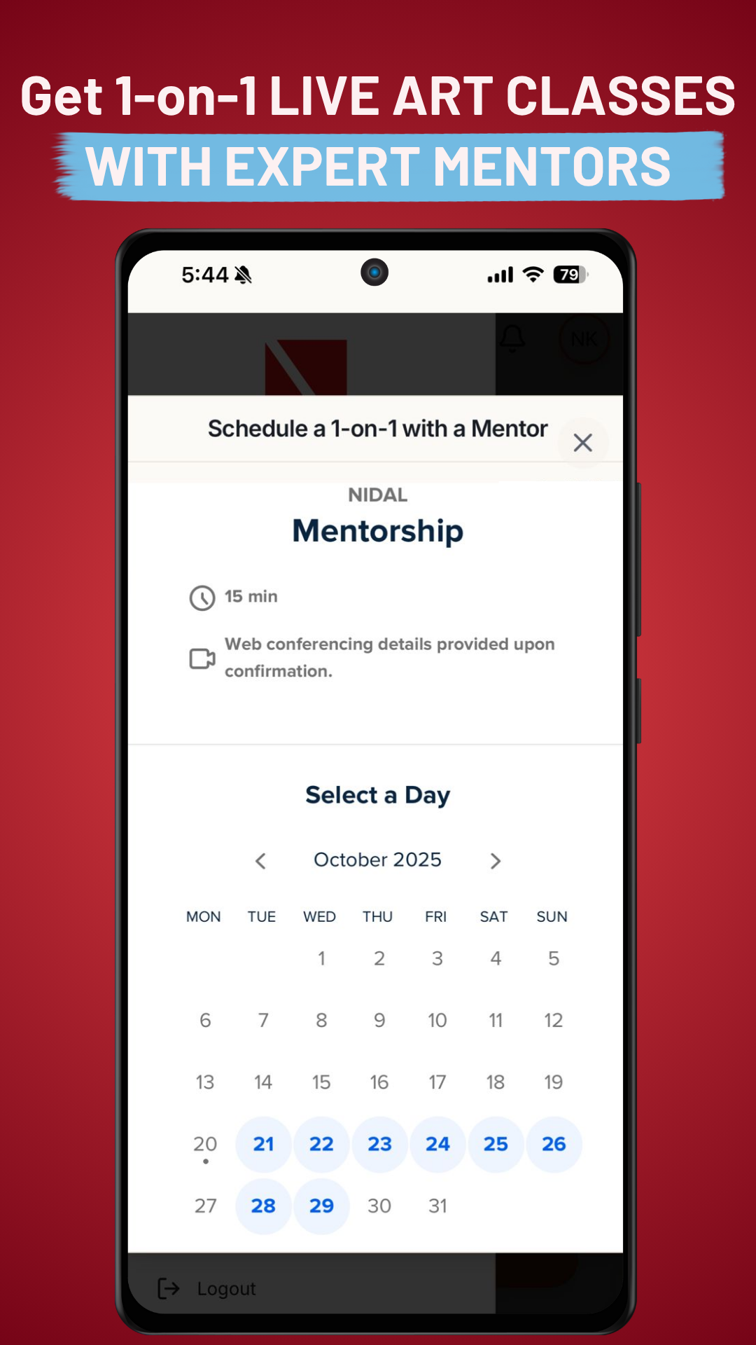 NIDAL screenshot 1