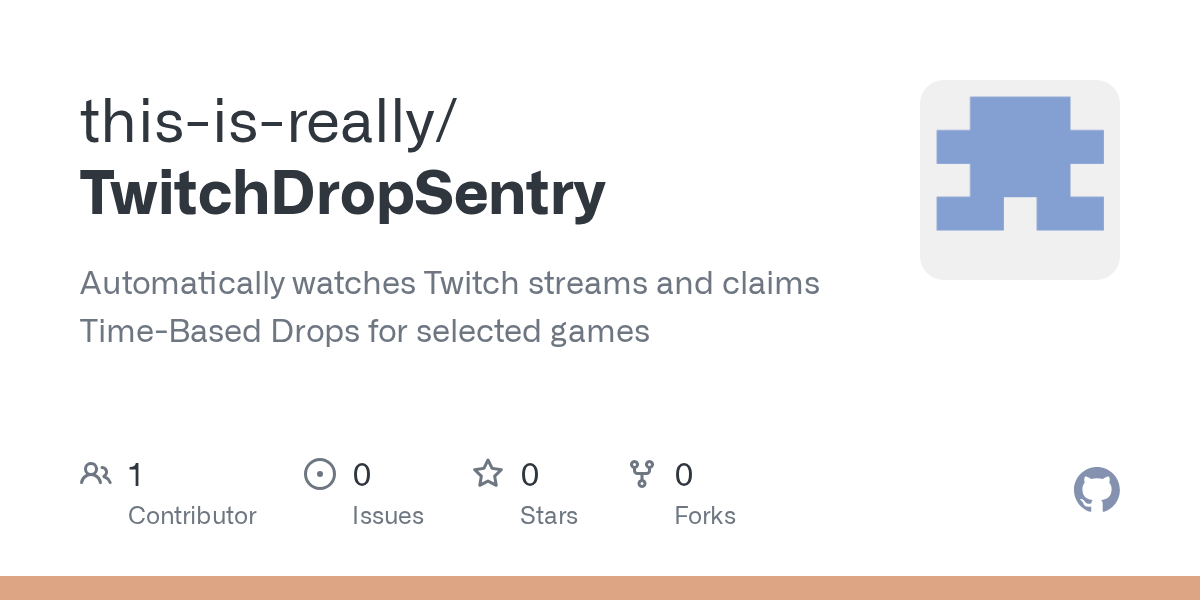 TwitchDropsSentry screenshot 1