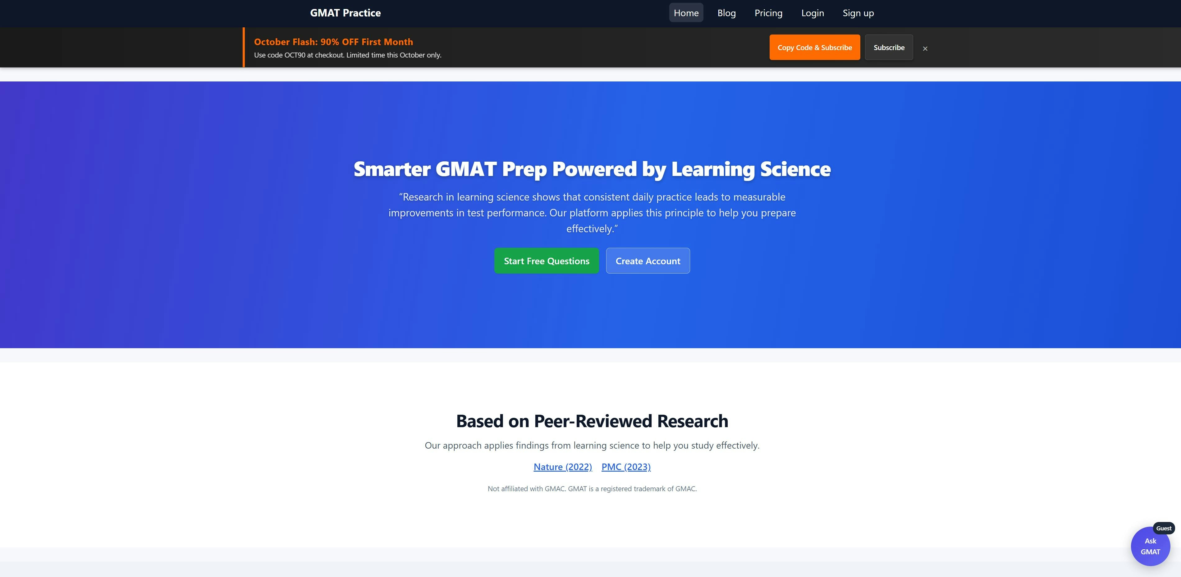 GMAT Practice screenshot 2