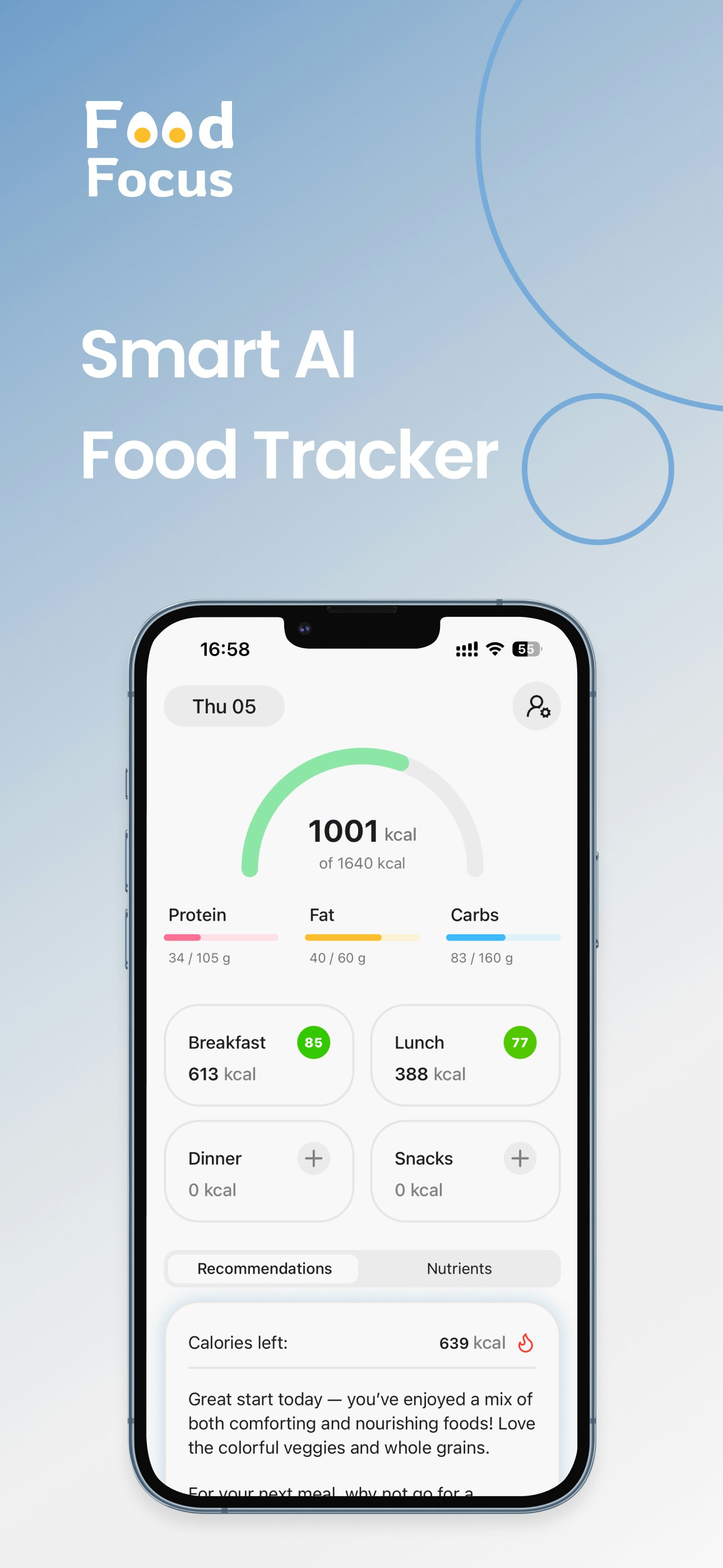 Food Focus screenshot 1