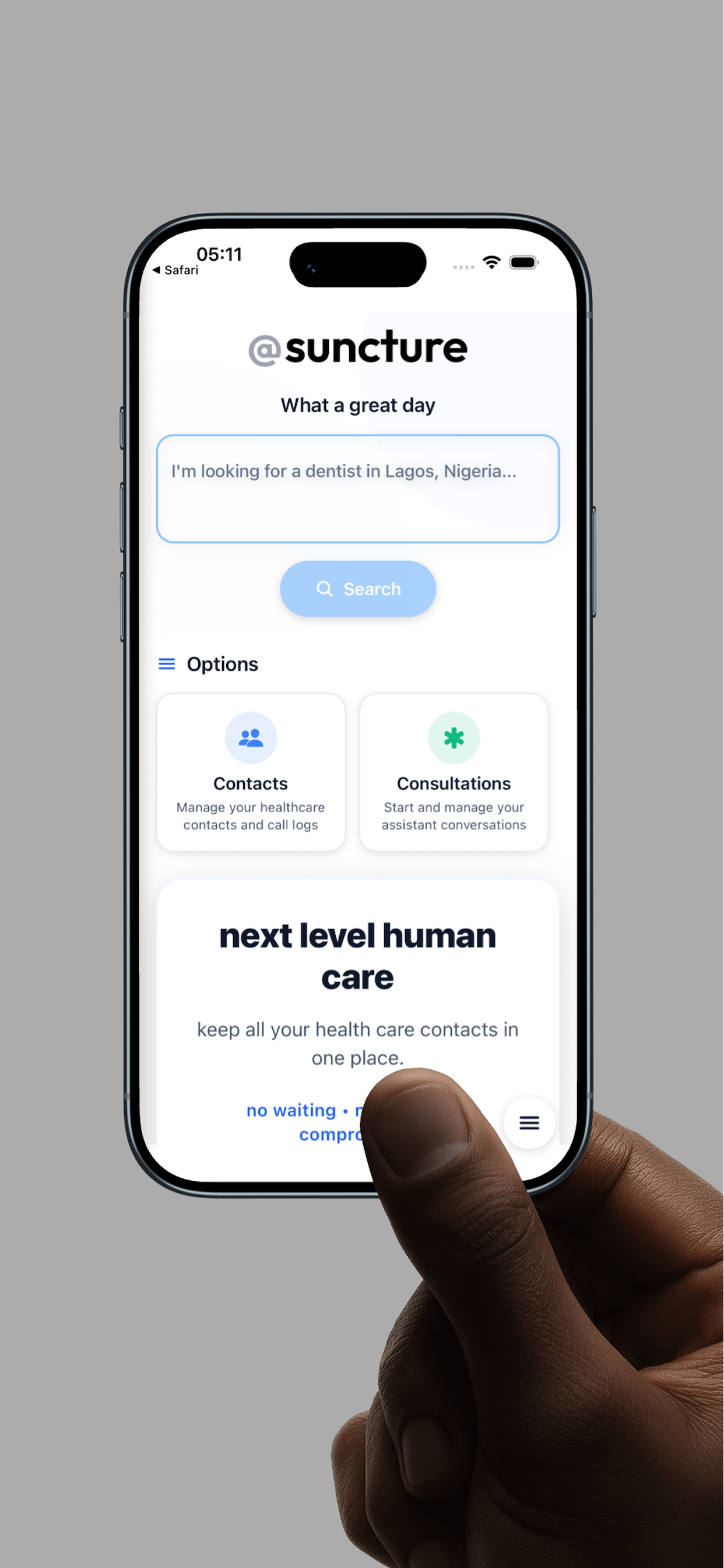 Suncture Mobile Care AI screenshot 3