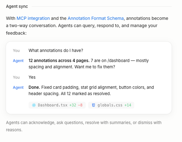 Agentation screenshot 5