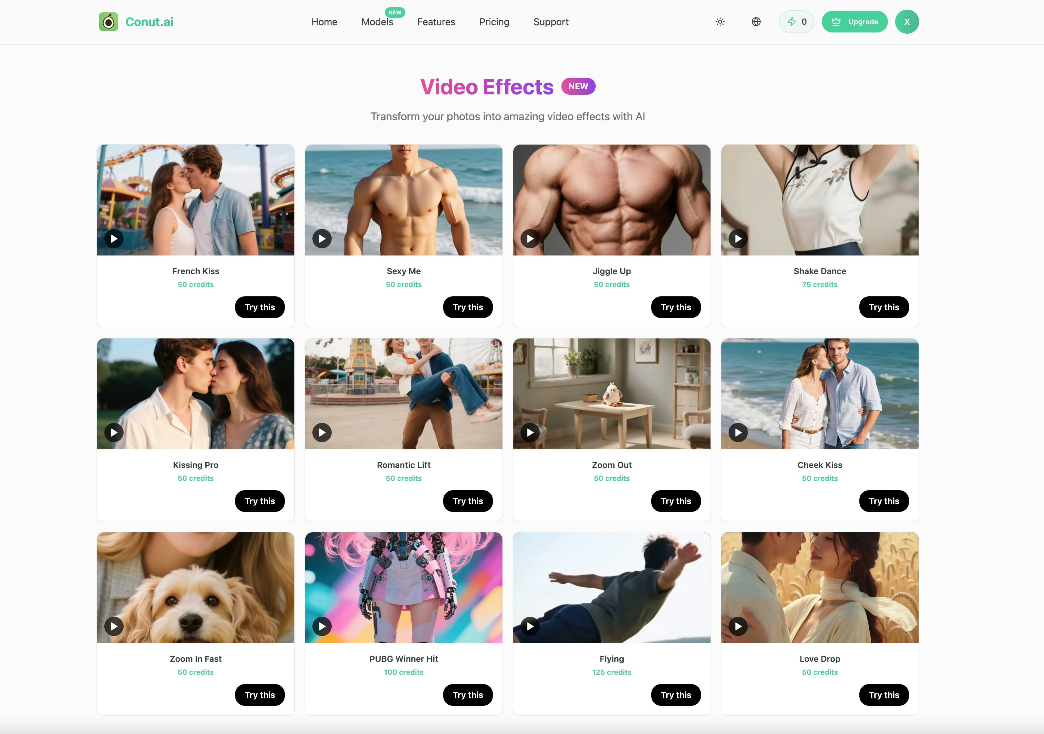Conut — Creative workflow for AI content screenshot 2