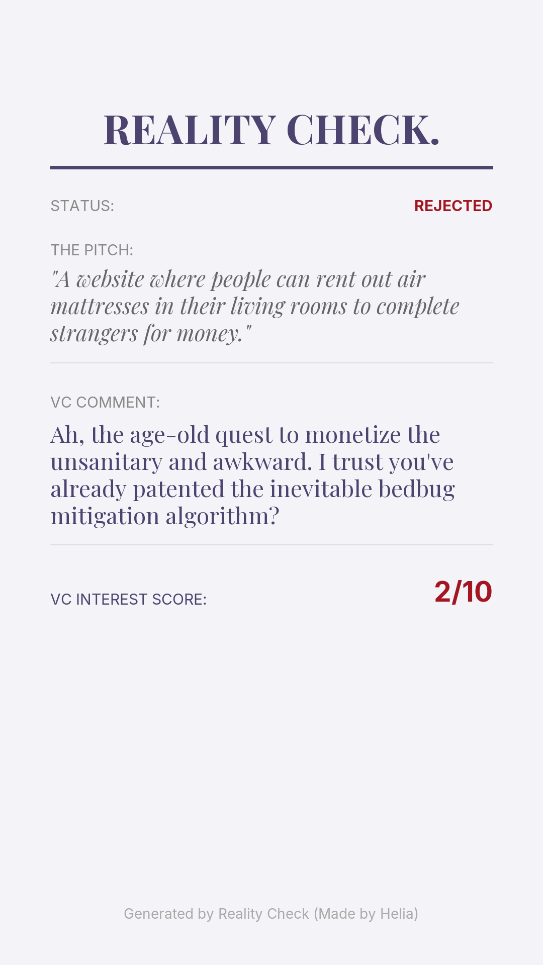Reality Check. screenshot 6