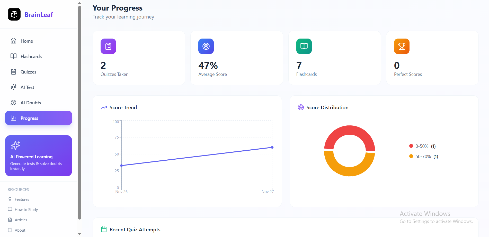 BrainLeaf screenshot 3
