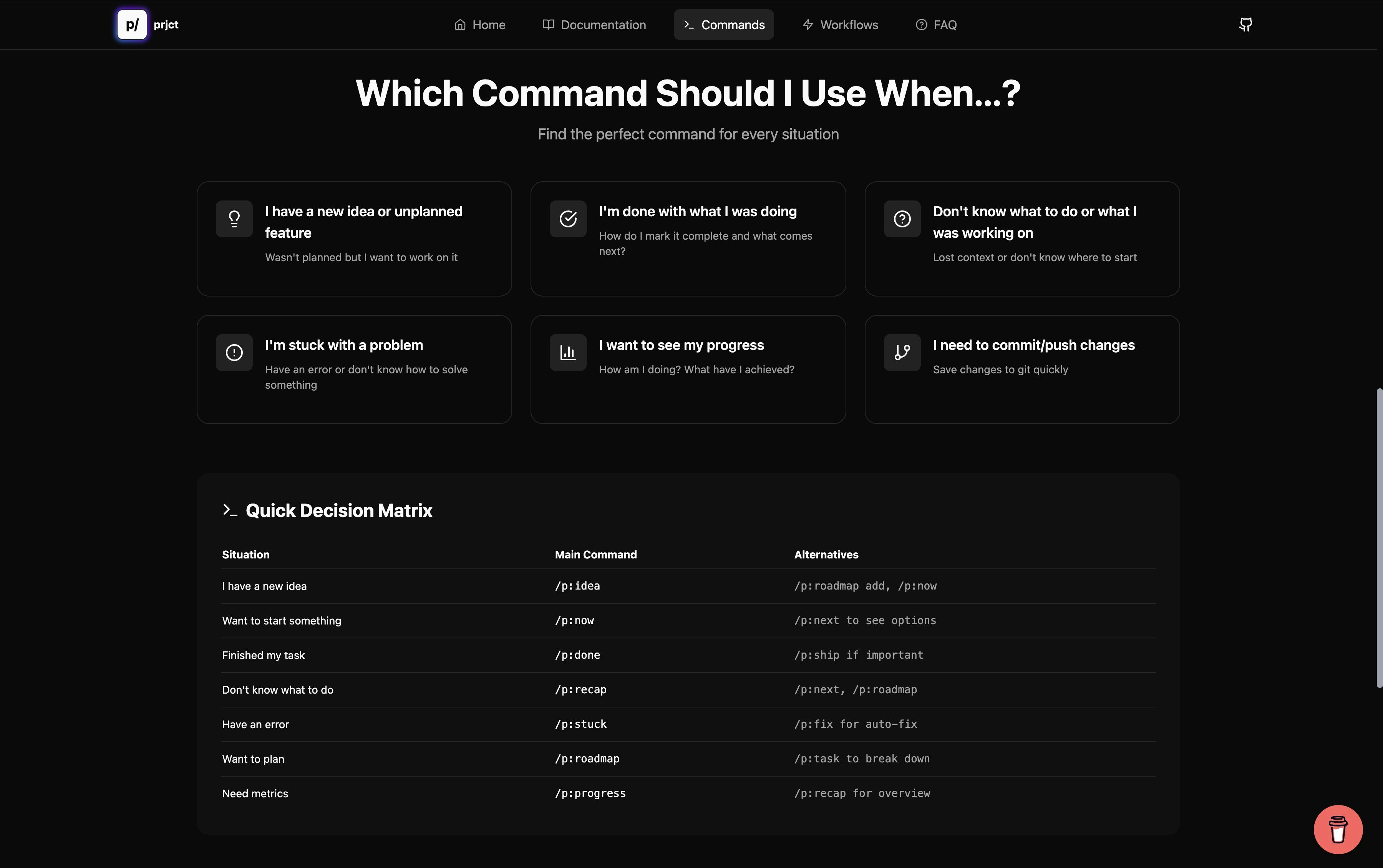 prjct/cli screenshot 3