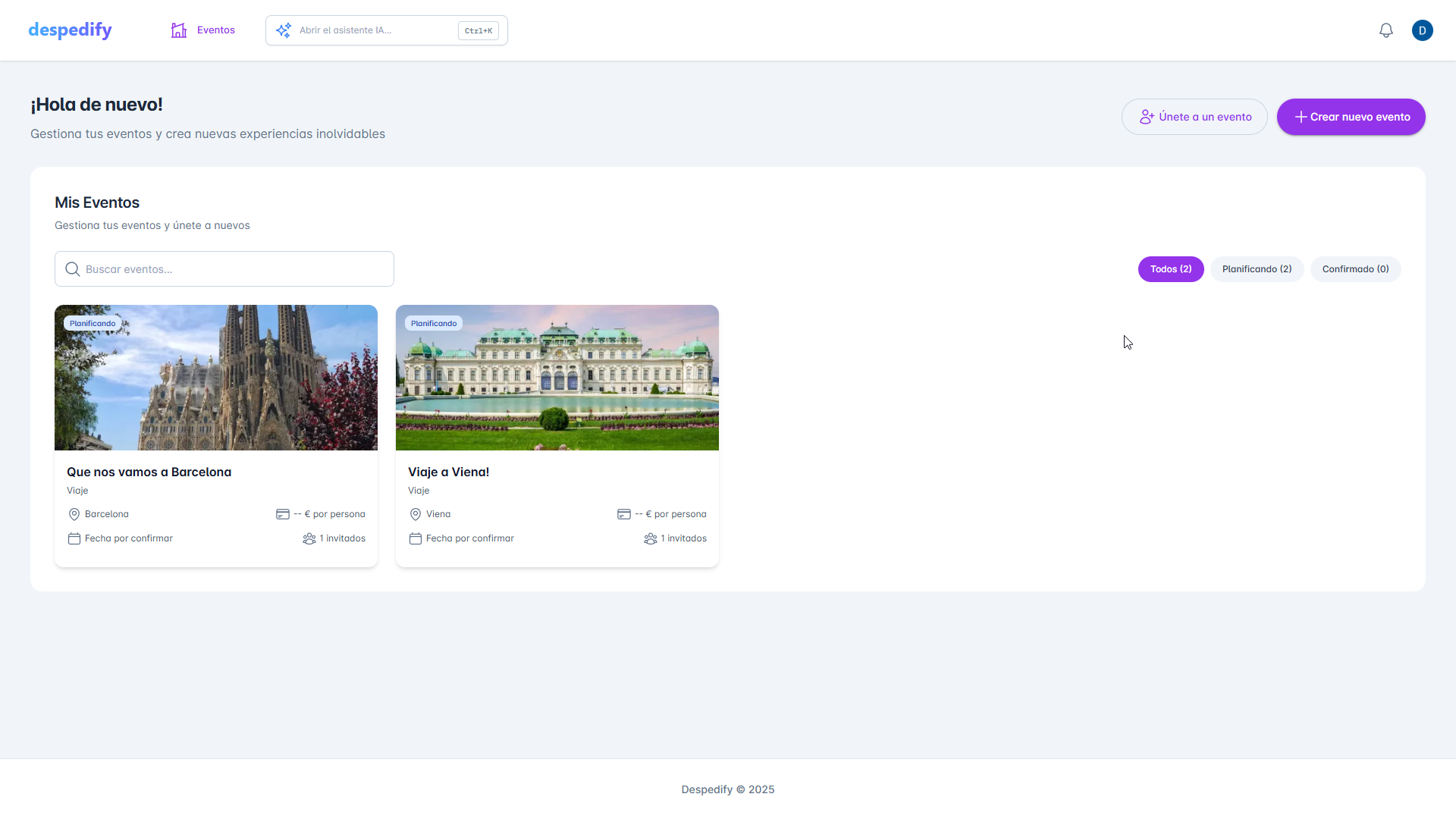 Despedify screenshot 3