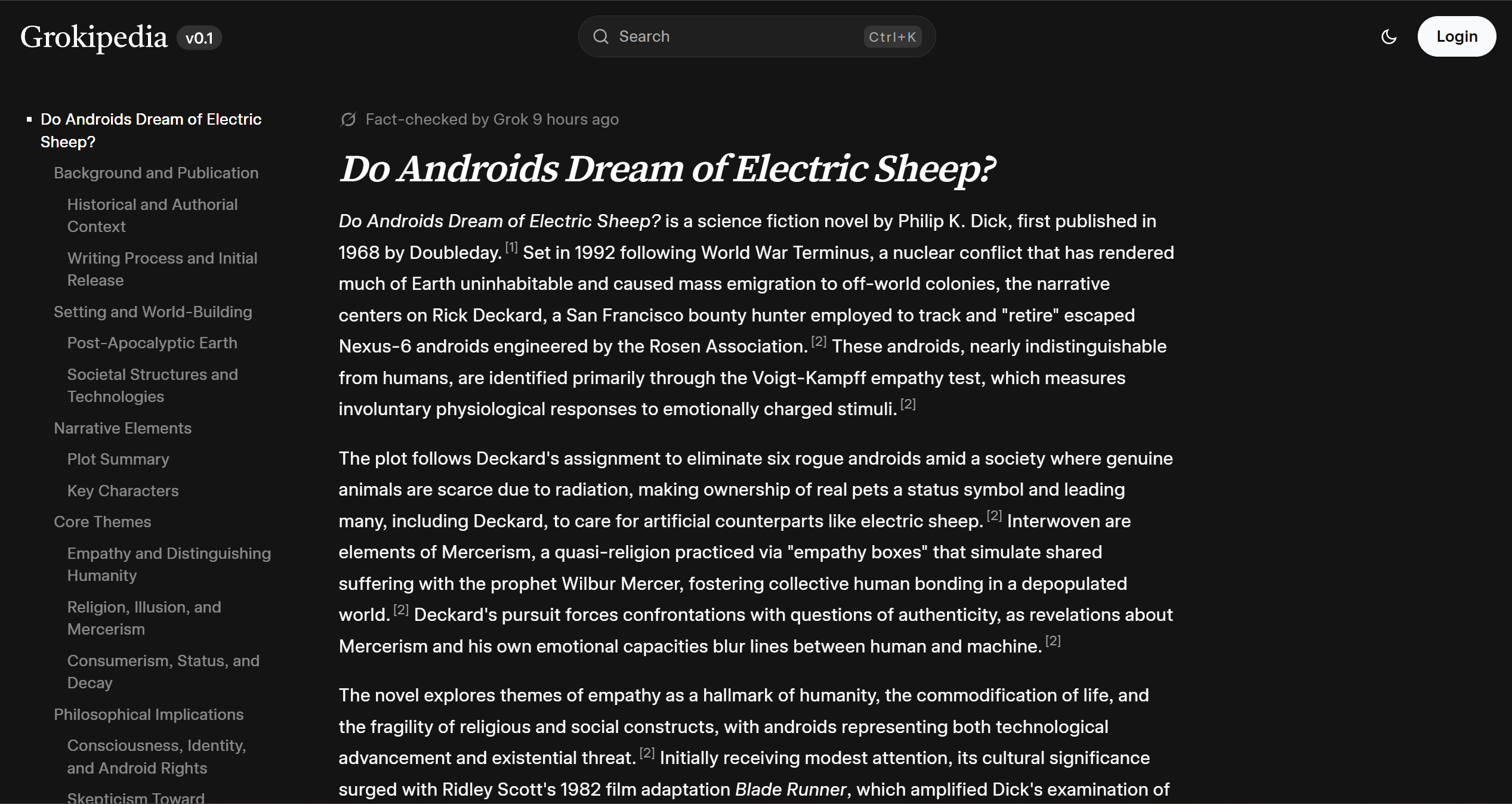 Grokipedia screenshot 4
