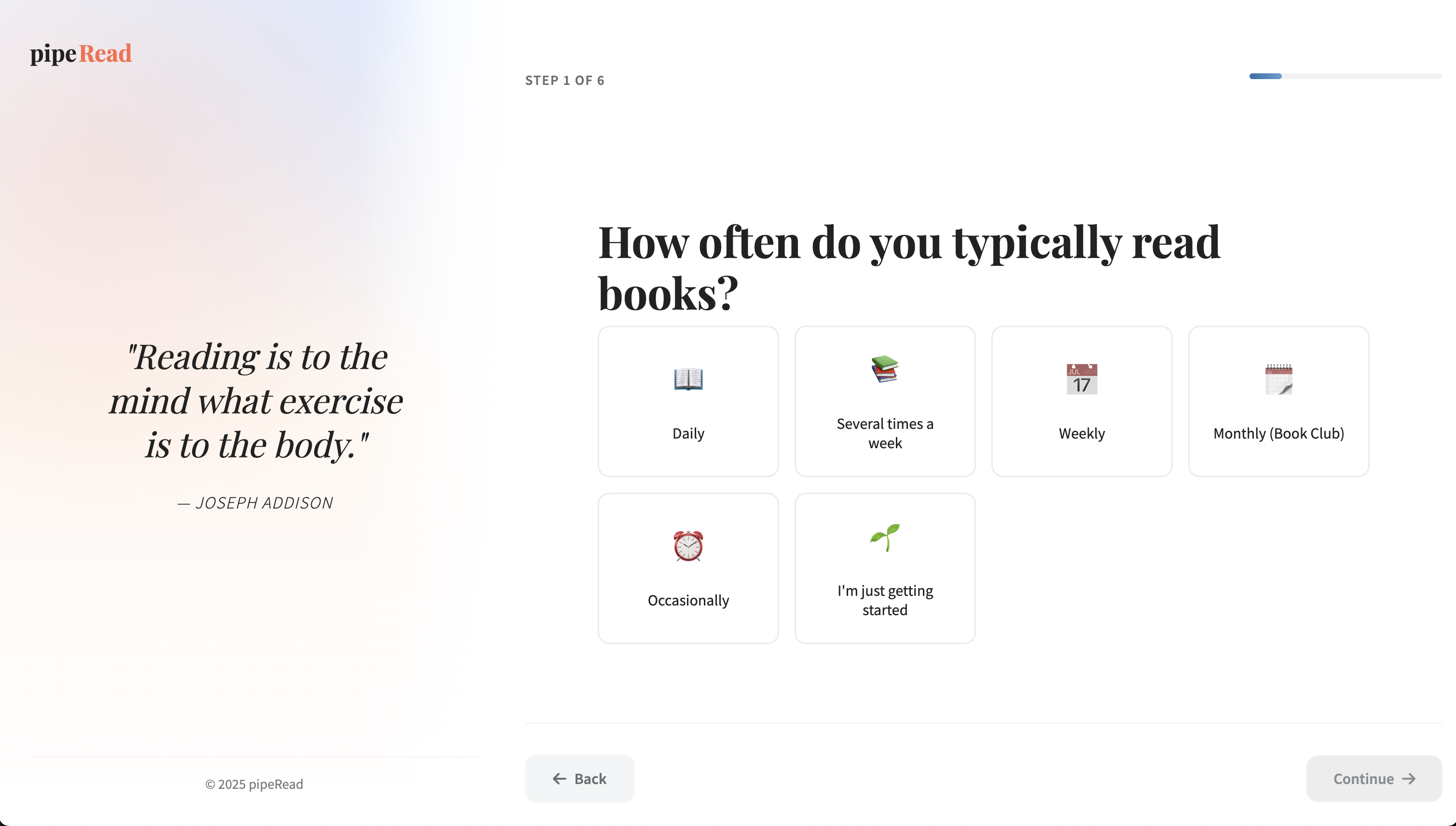 pipeRead screenshot 2
