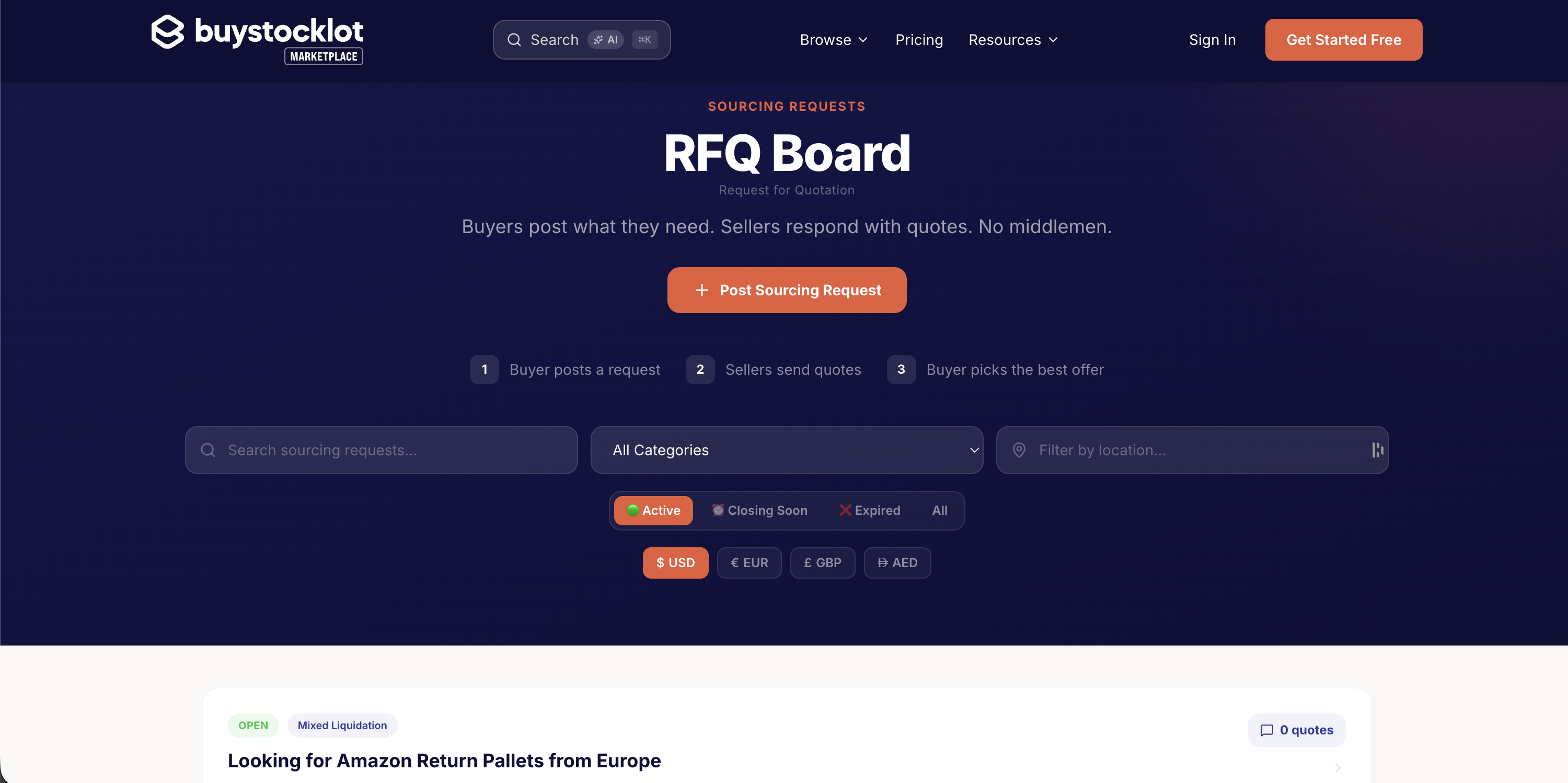 Buystocklot 2.0 screenshot 4