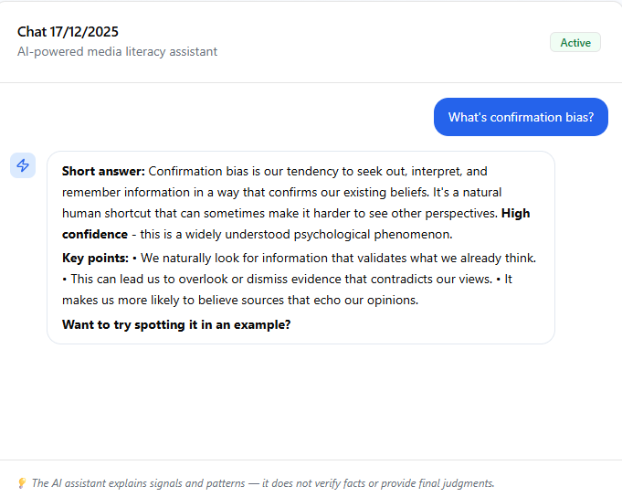 TruthLens screenshot 2