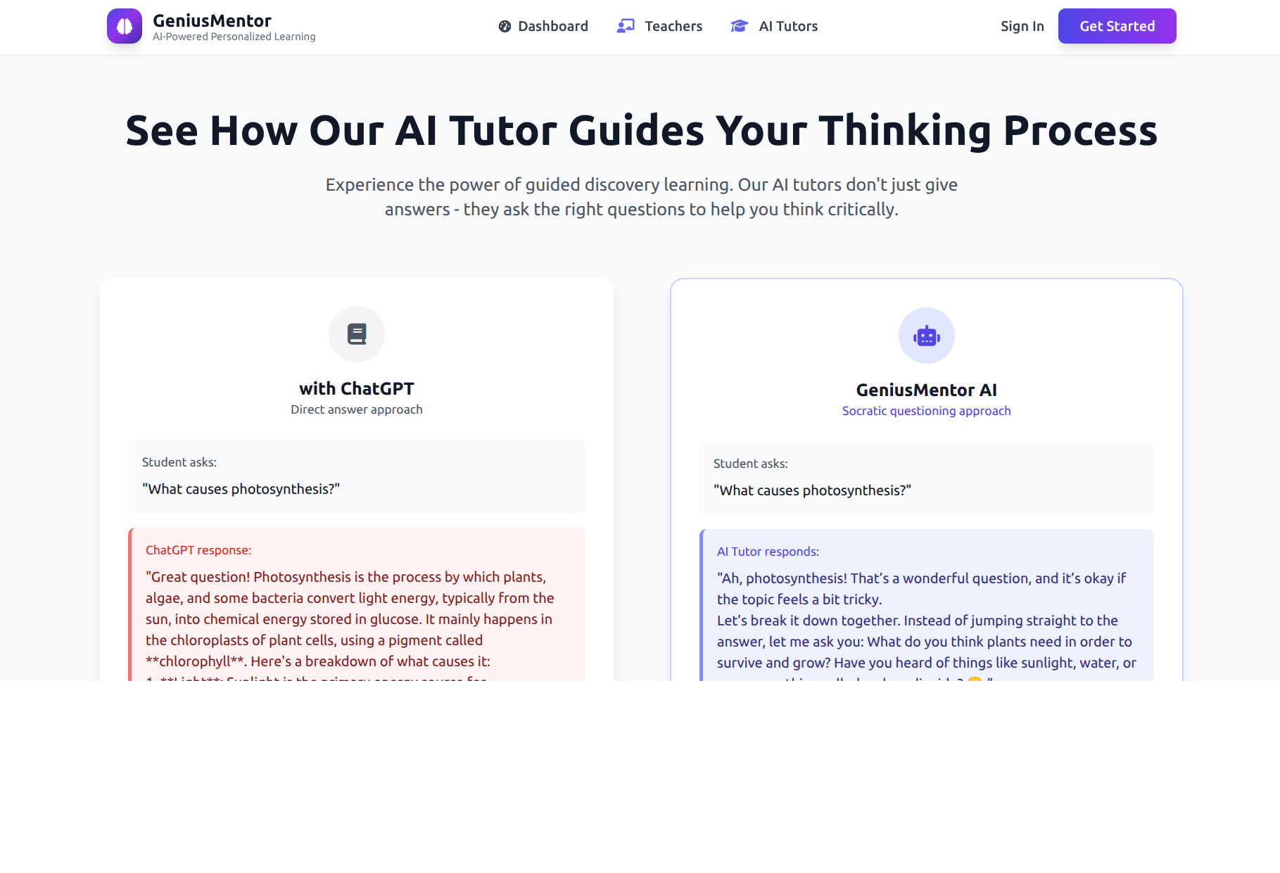 Geniusmentor AI screenshot 3