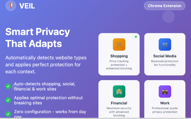 VEIL: Smart Context-Aware Privacy screenshot 5