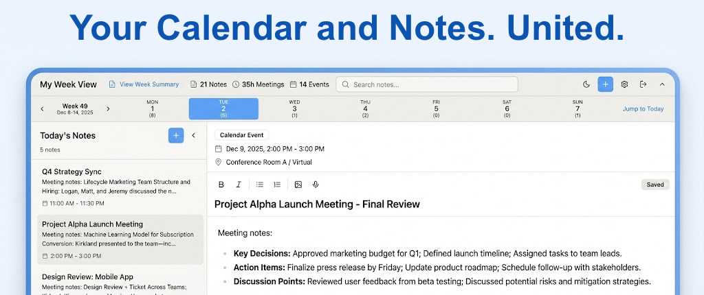 WeekLens - Weekly AI Notes screenshot 1