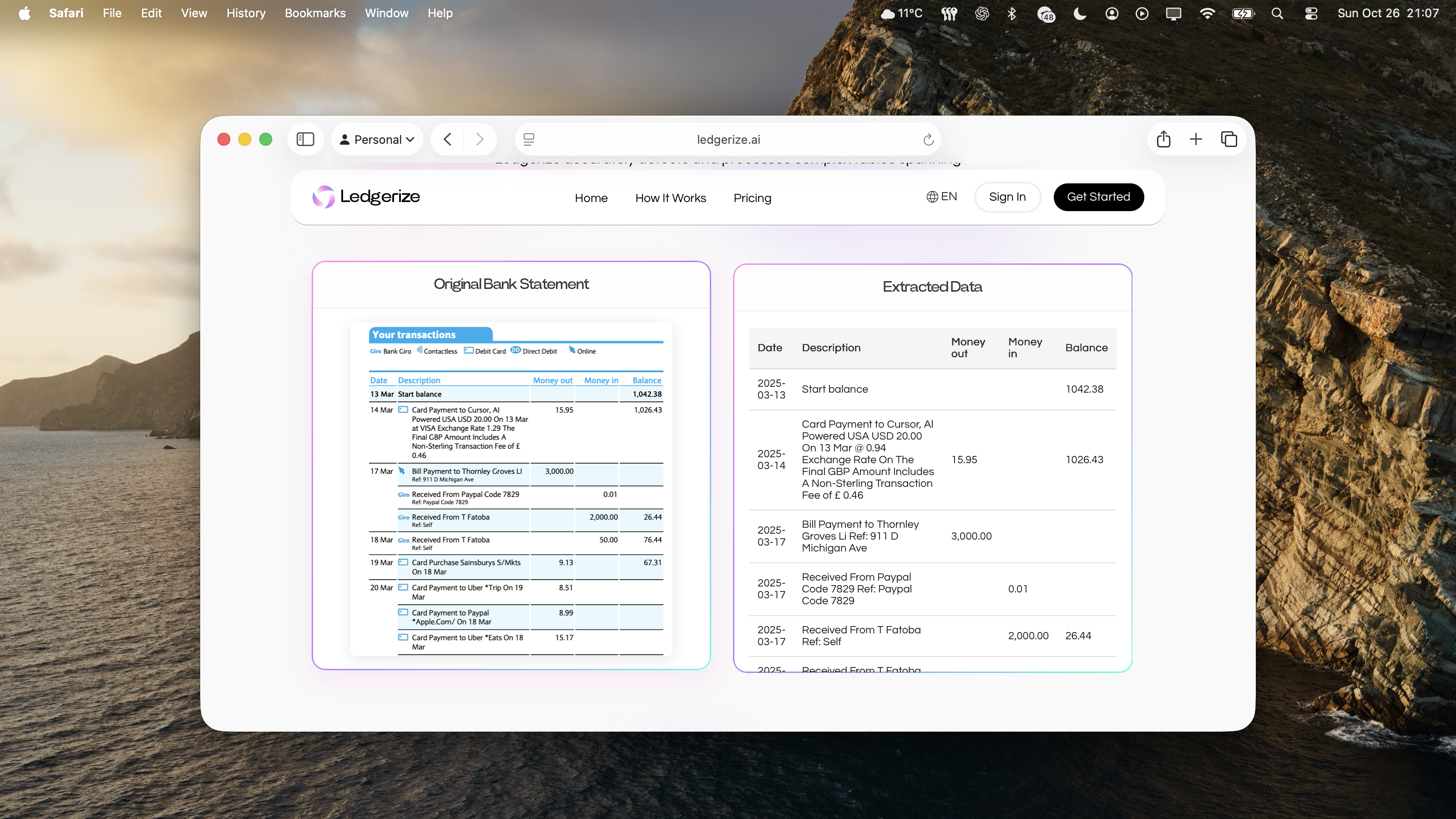 Ledgerize screenshot 2