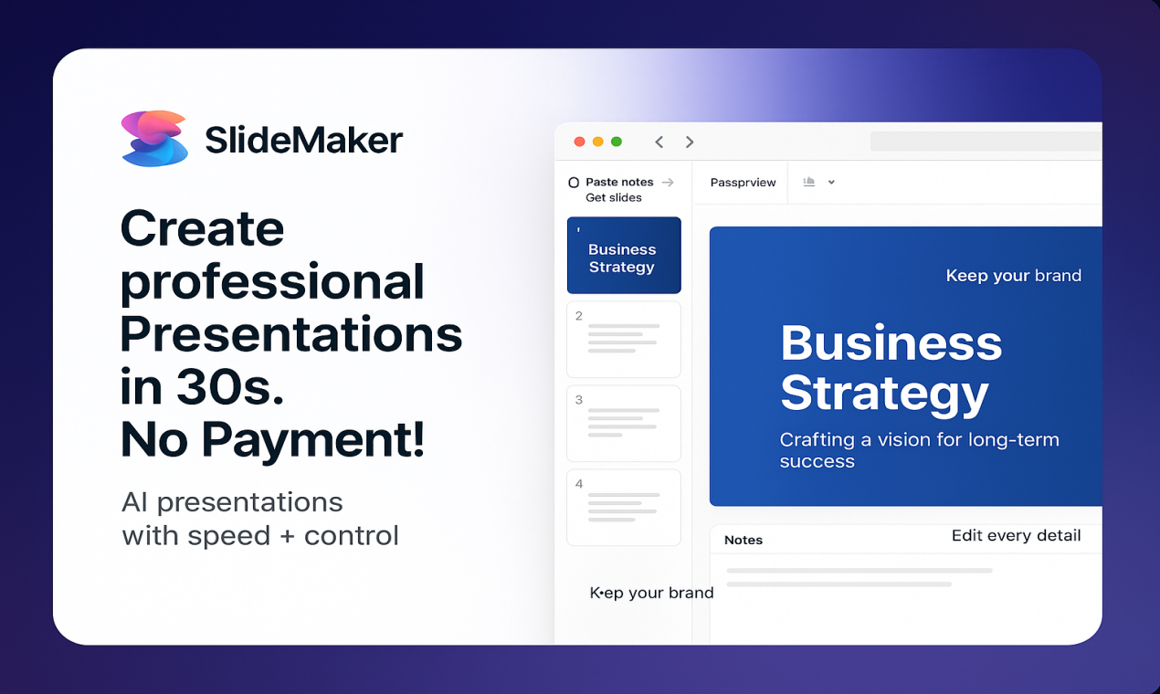 SlideMaker.app screenshot 1