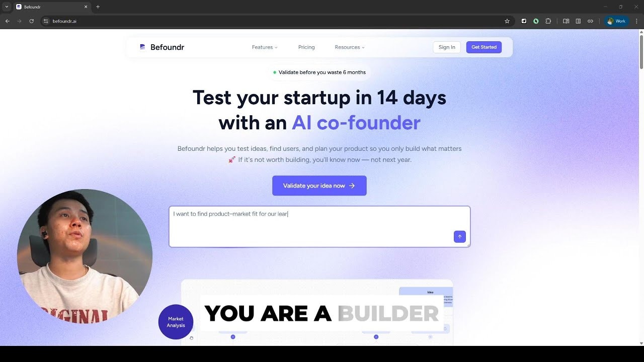 Befoundr screenshot 7