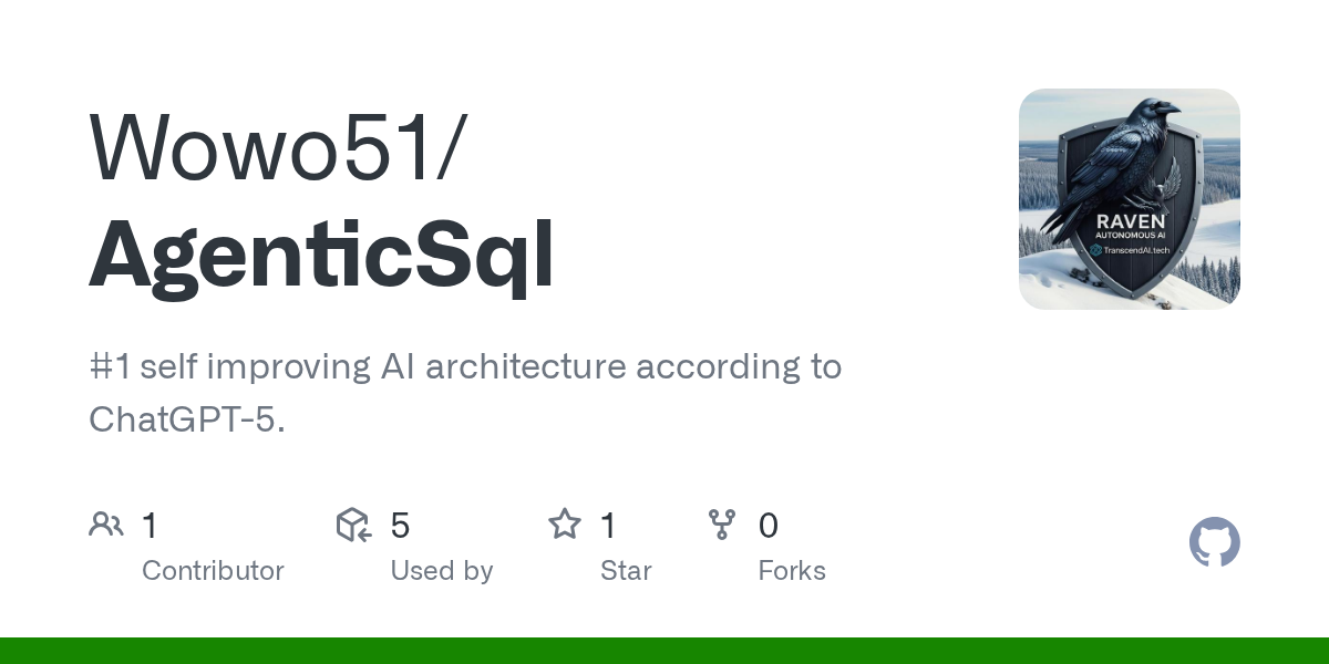 AgenticSql screenshot 1