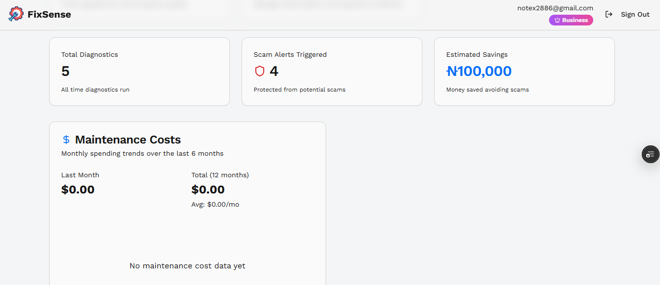 FixSense screenshot 6