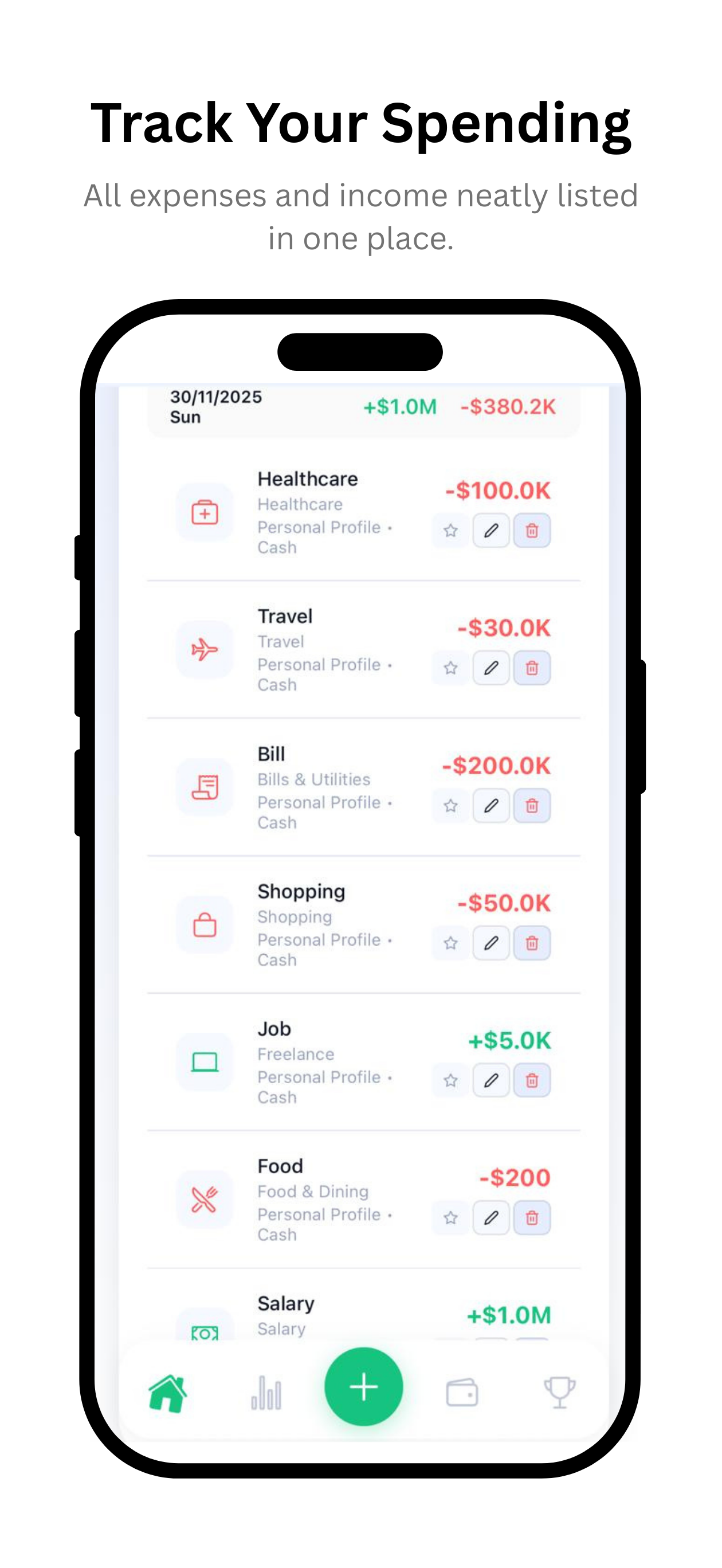 Money Manager App screenshot 4