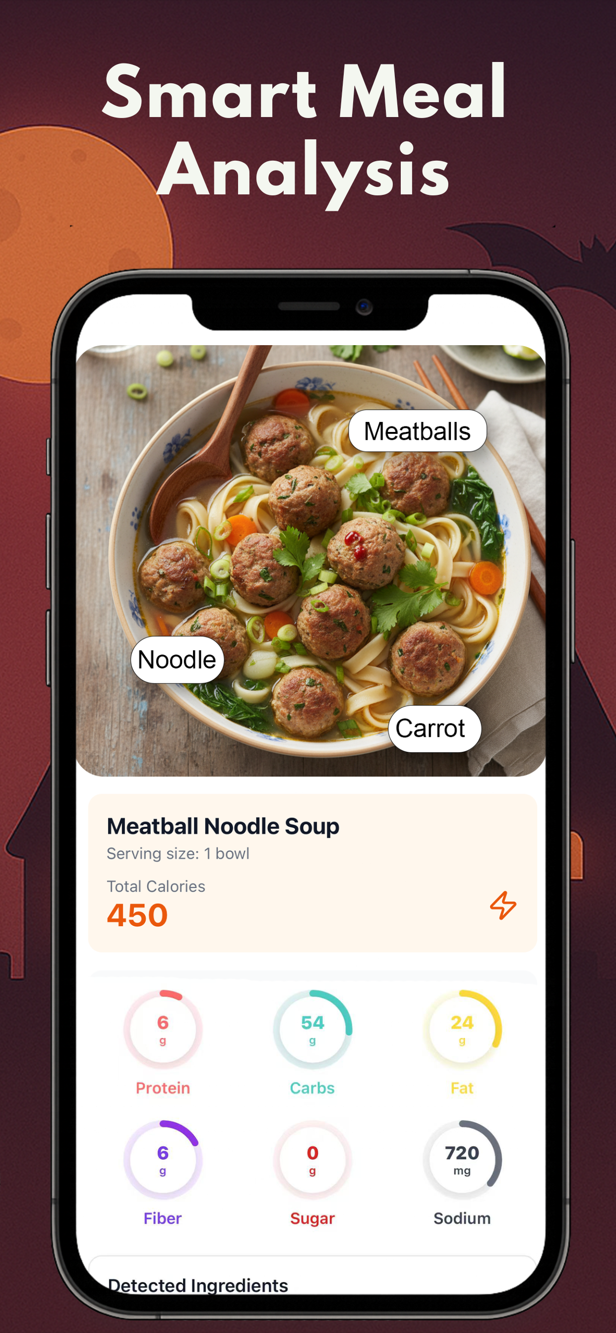 Nosh AI - Recipes & Nutrition (iOS app) screenshot 3