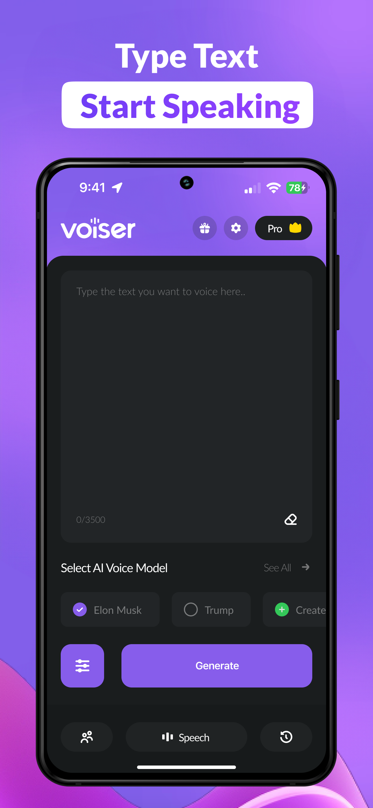 Voiser AI - Voice Cloning screenshot 4