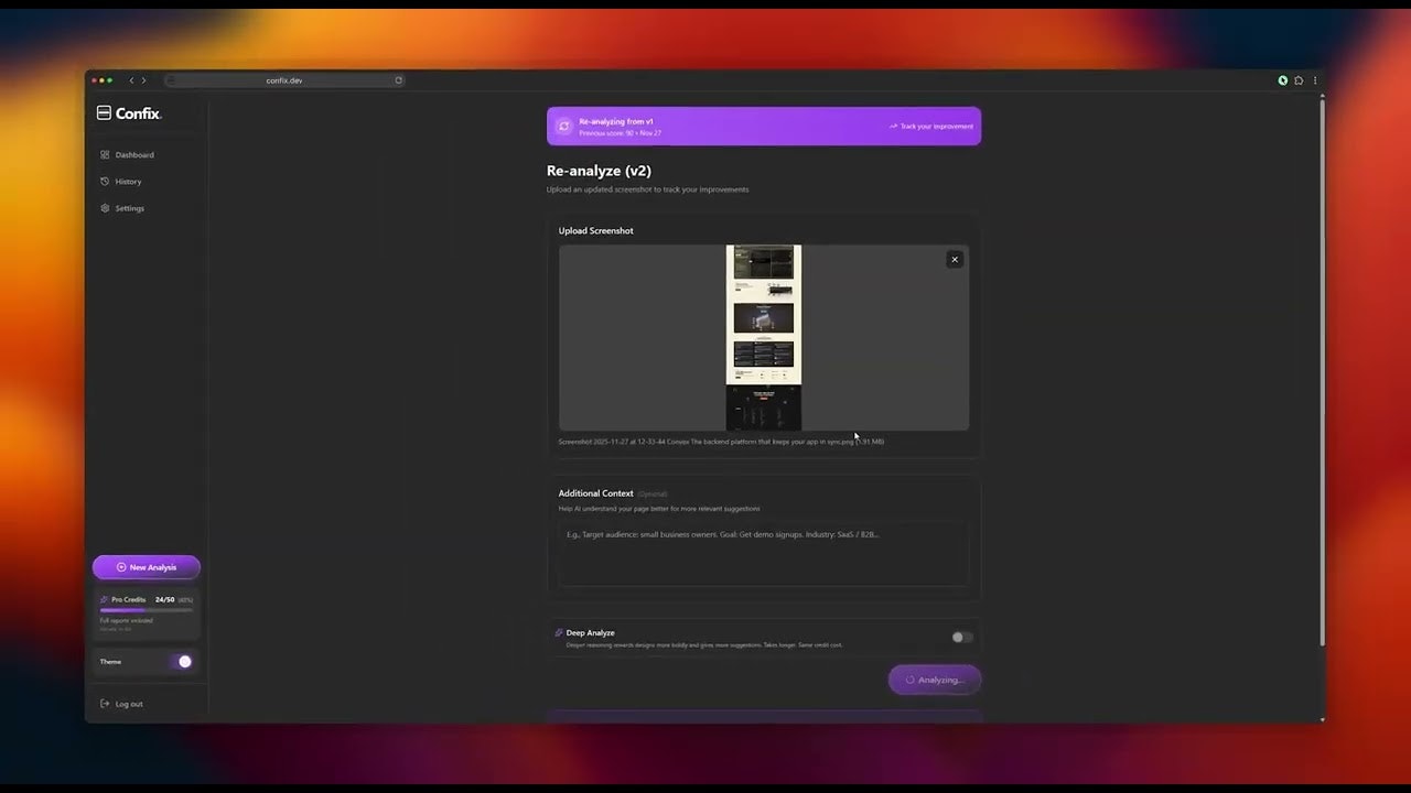 Confix screenshot 4
