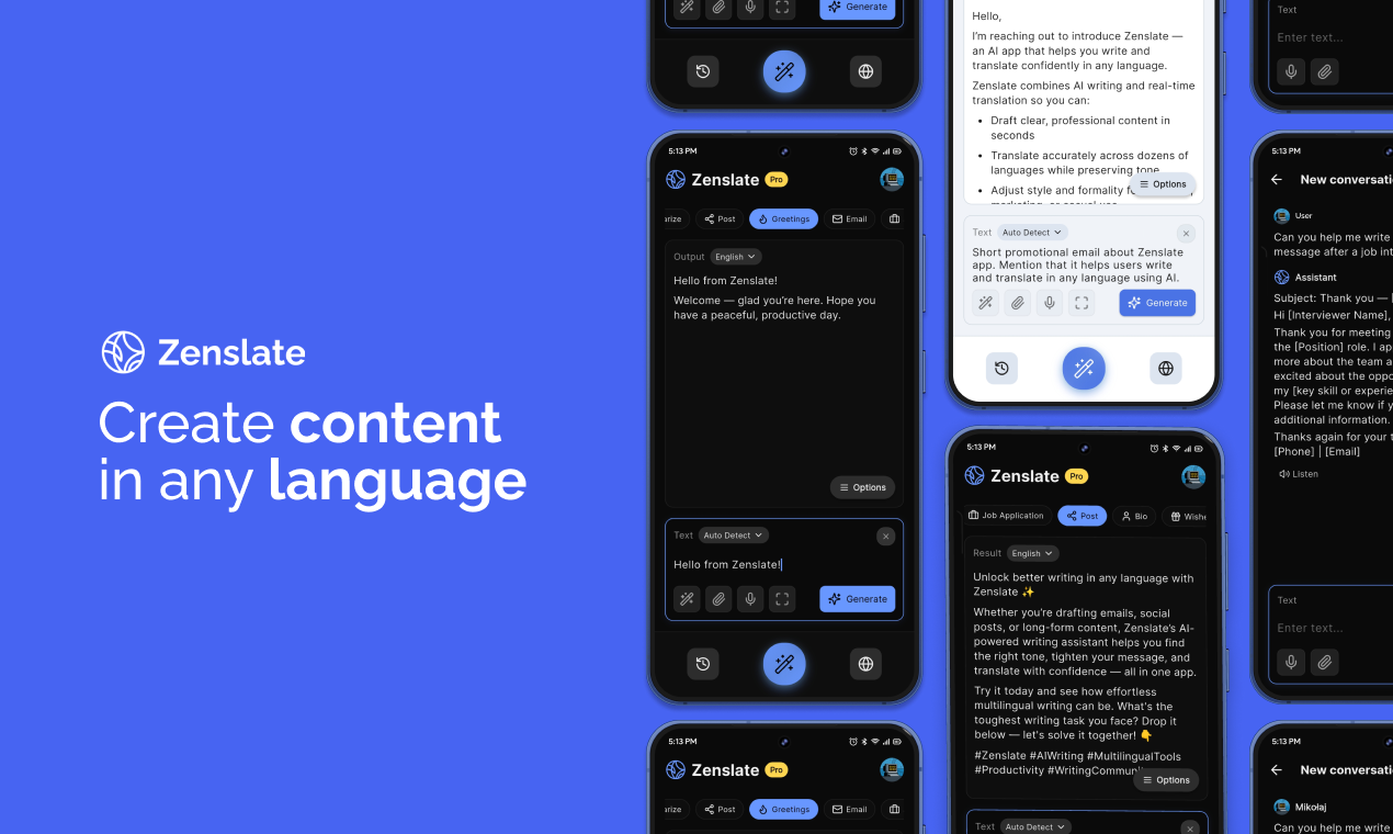 Zenslate screenshot 1