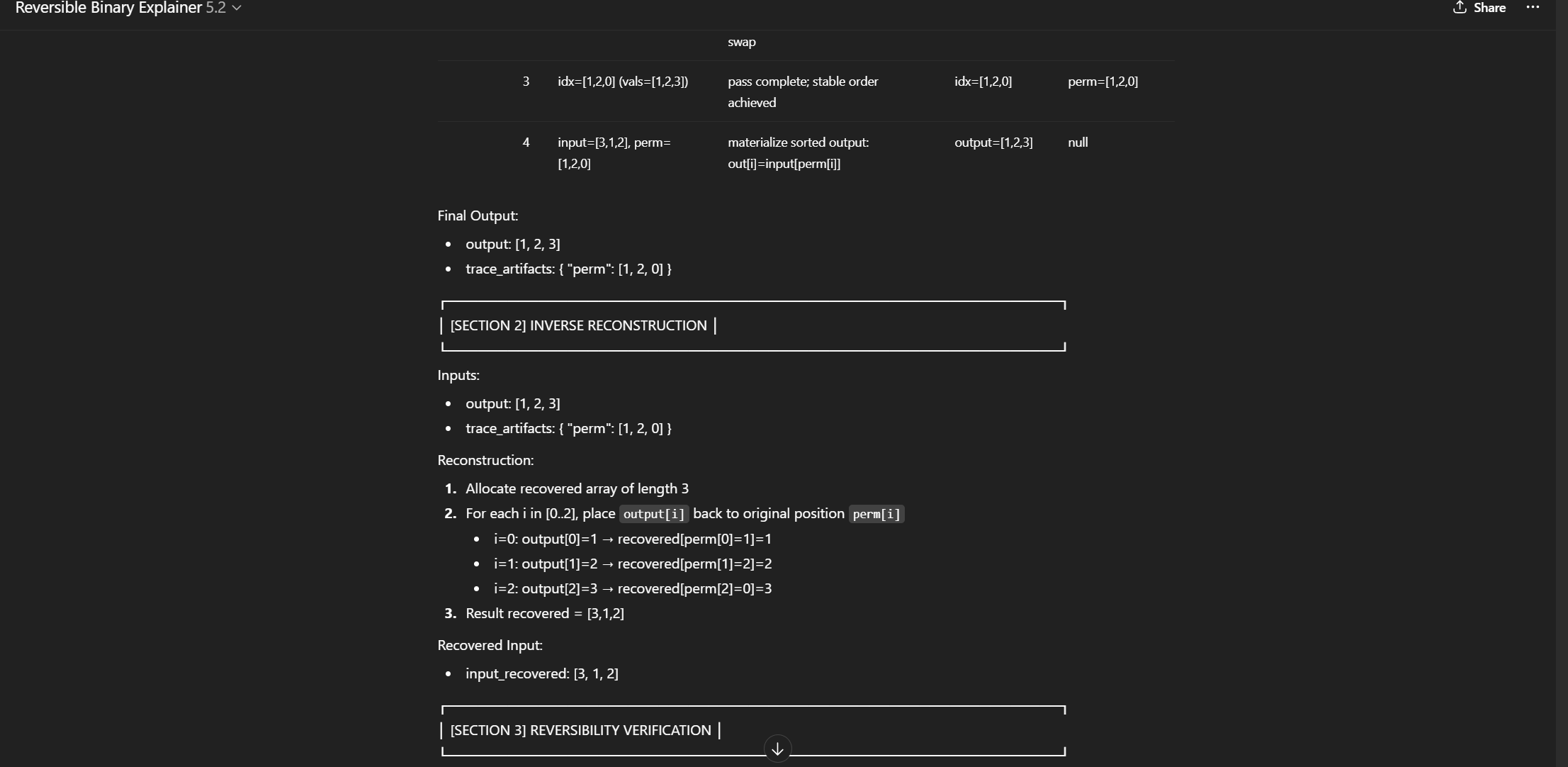 Reversible Binary Explainer screenshot 45