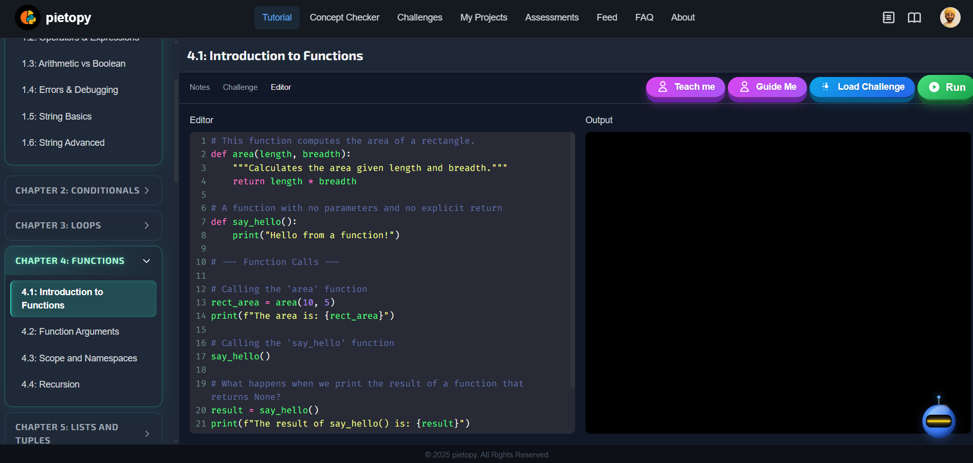 Pietopy - Stop learning | Start building screenshot 3