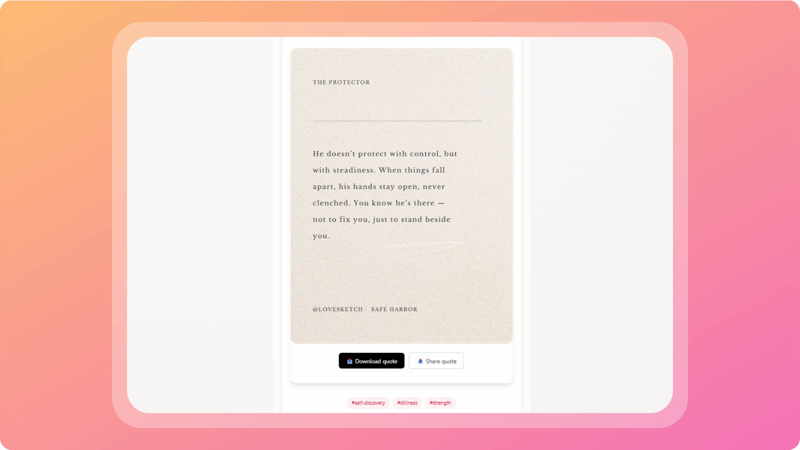 LoveSketch screenshot 5