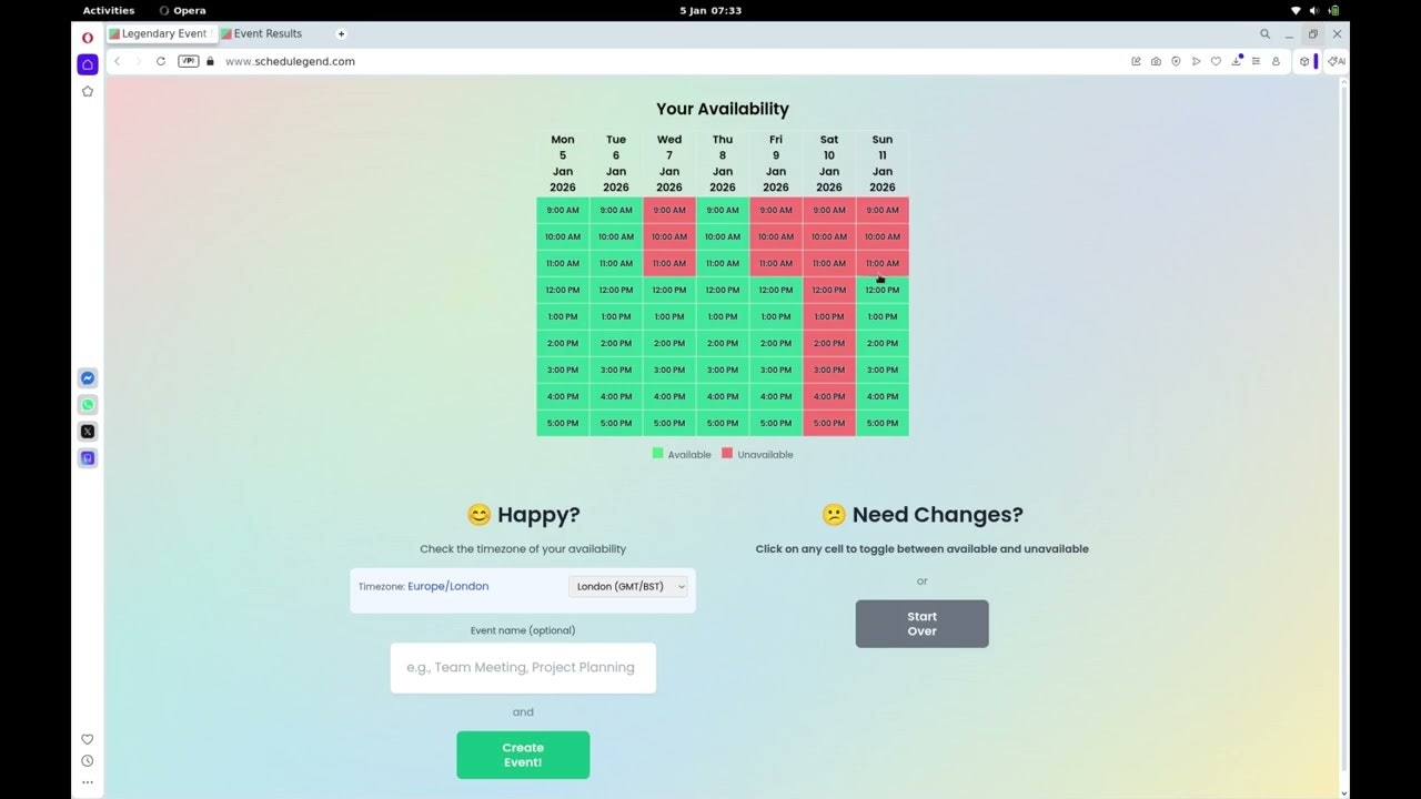 ScheduLegend screenshot 9
