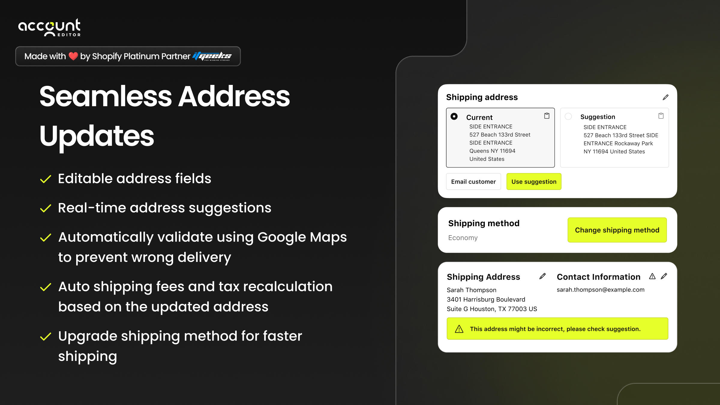 Account Editor screenshot 5